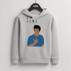 I'm Fine Kids Hoodie