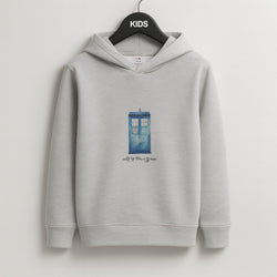 All of Time and Space Kids Grey Hoodie