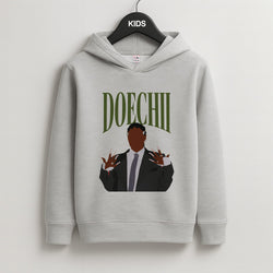 Rapper In Suit Kids Grey Hoodie