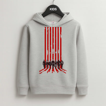 The Seven Silhouettes Kids Grey Hoodie
