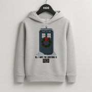 All I Want For Christmas Is Who - Doctor Who Kids Hoodie 2