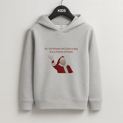 Christmas Isn't Just A Day - Christmas Kids Grey Hoodie