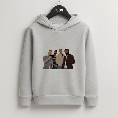 JLS Members Inspired Kids Grey Hoodie