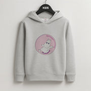 Moomin In A Pink Bubble  Kids Hoodie 2