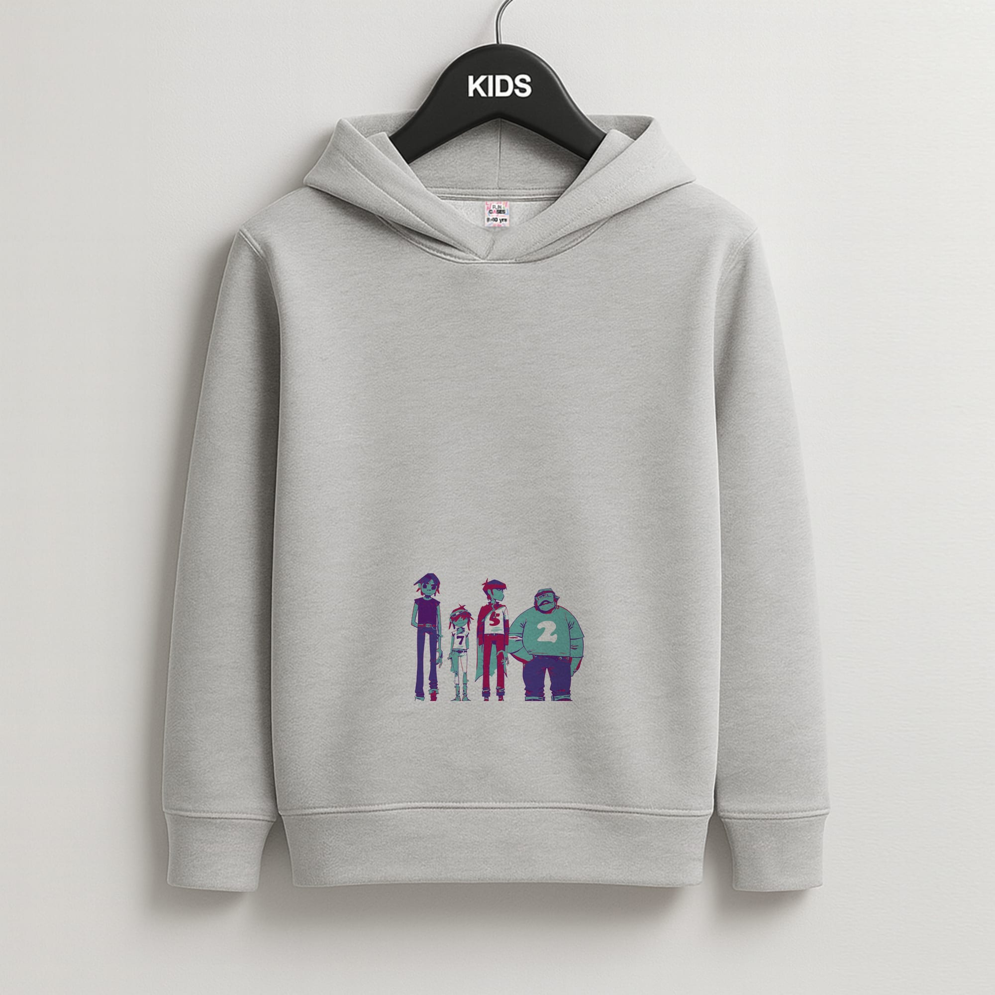2,5,7 Kids Grey Hoodie
