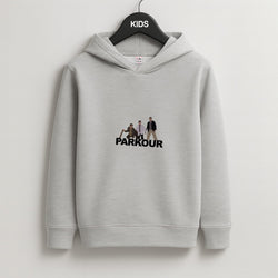 Parkour Kids Grey Hoodie