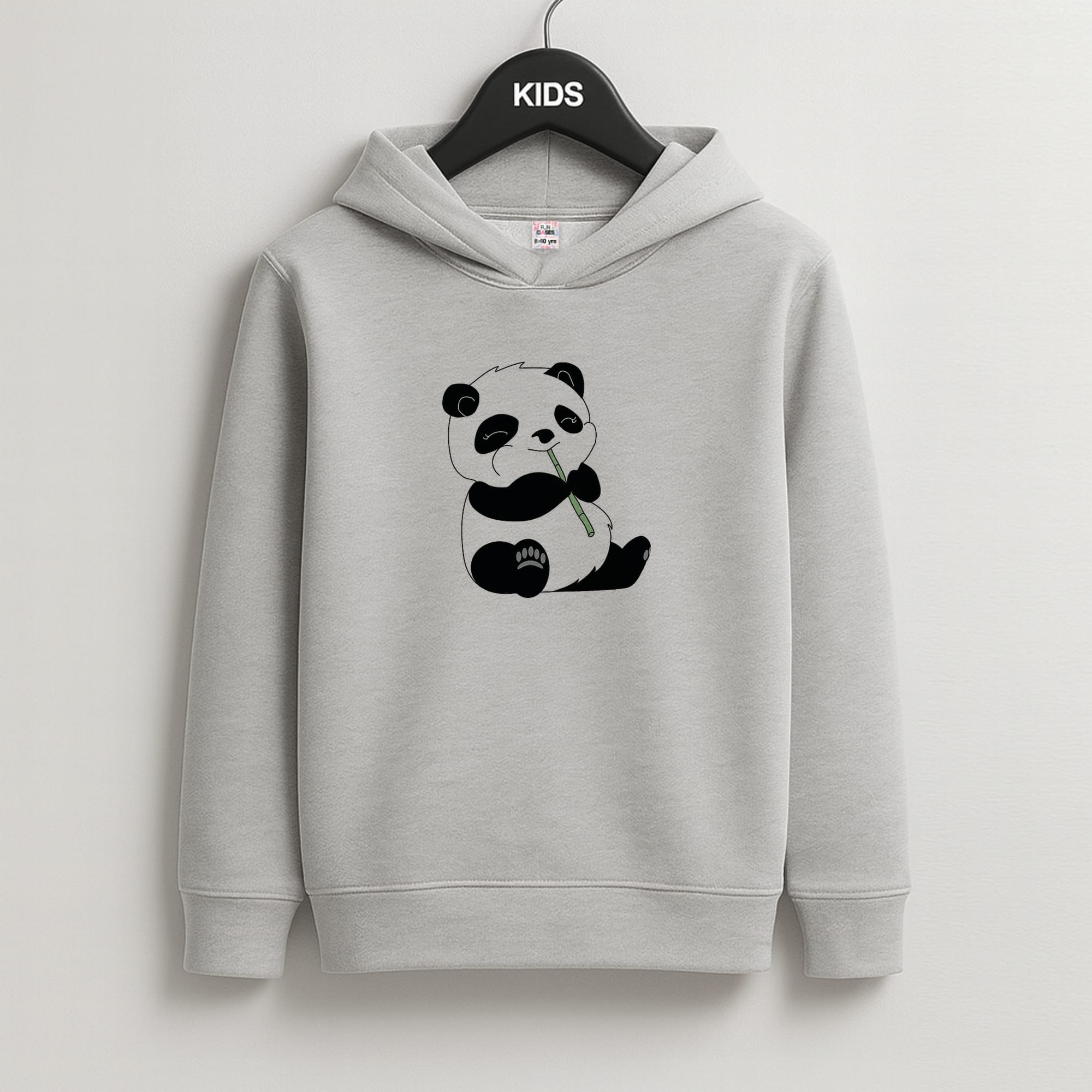 Vegan Panda Kids Hoodie
