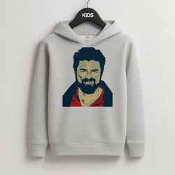 Billy Butcher Face Kids Hoodie