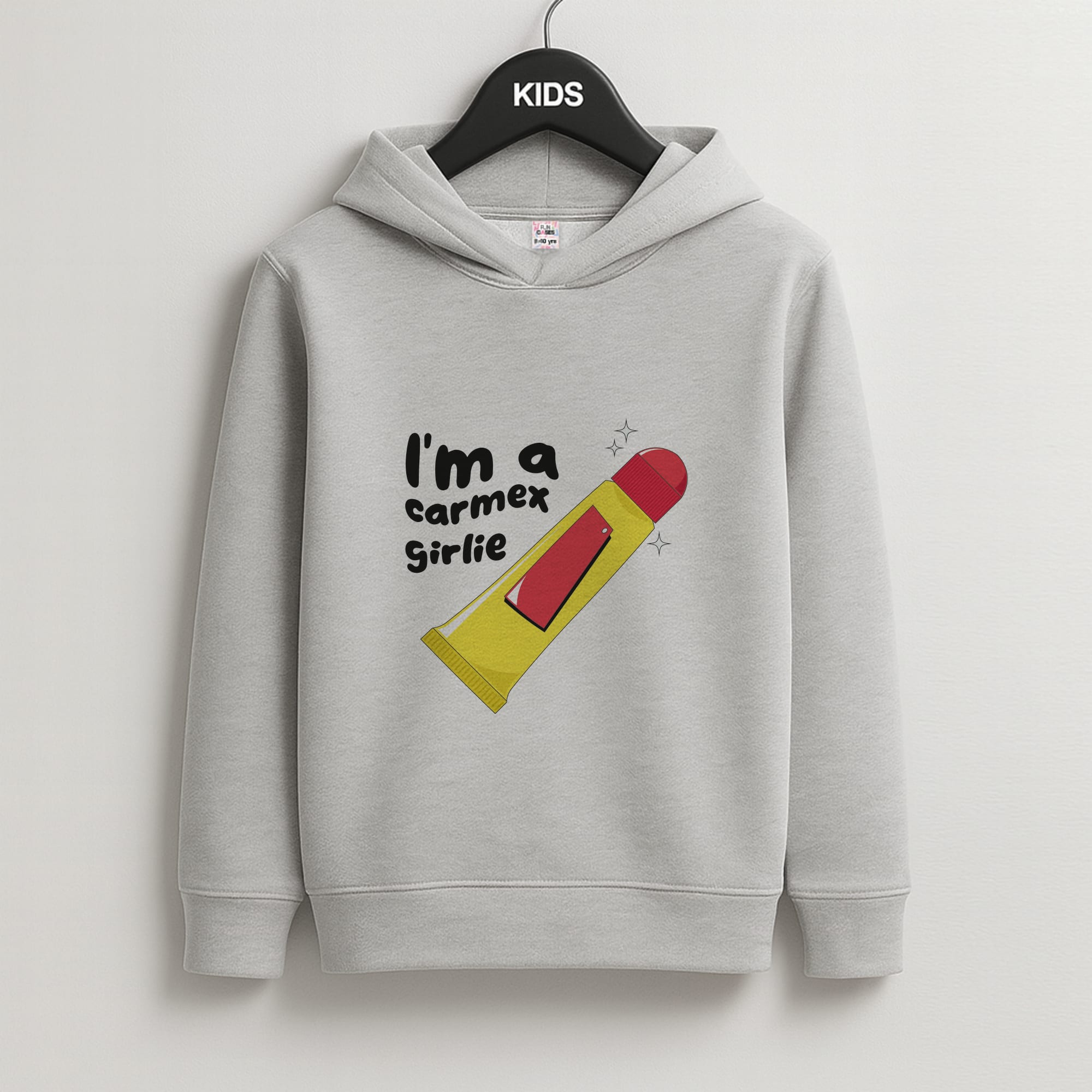 I'm A Carmex Girlie - Chamberlain Kids Grey Hoodie