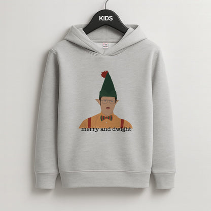 Merry And Dwight Kids Grey Hoodie
