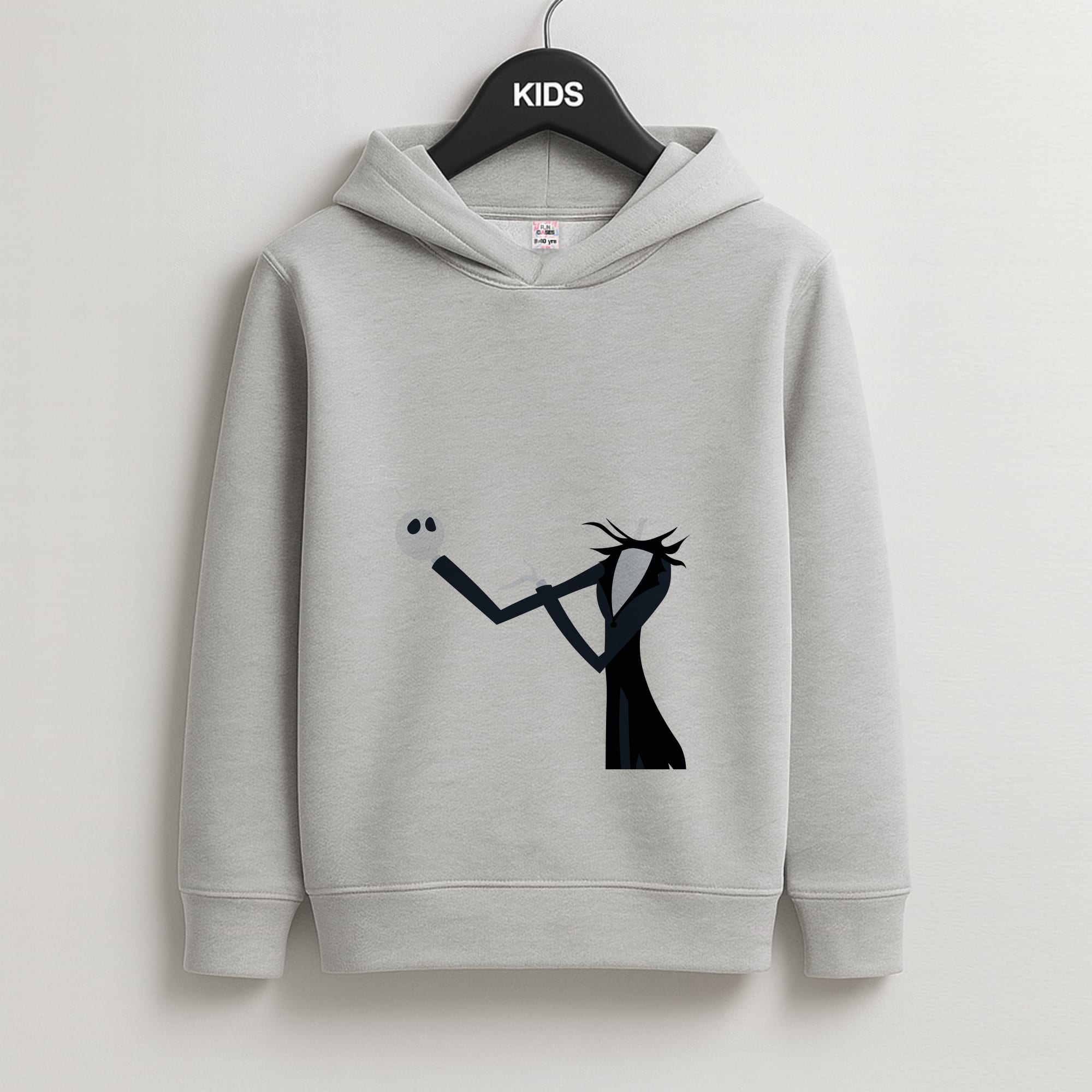 Headless Jack Skellington - TNBC Kids Grey Hoodie