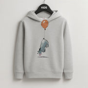 Donkey And His Balloon Kids Hoodie 2