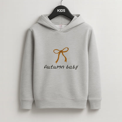 Autumn Baby Kids Grey Hoodie