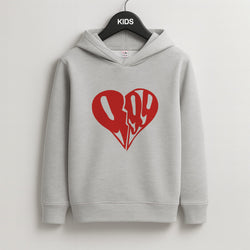 Heart - Juice Kids Grey Hoodie