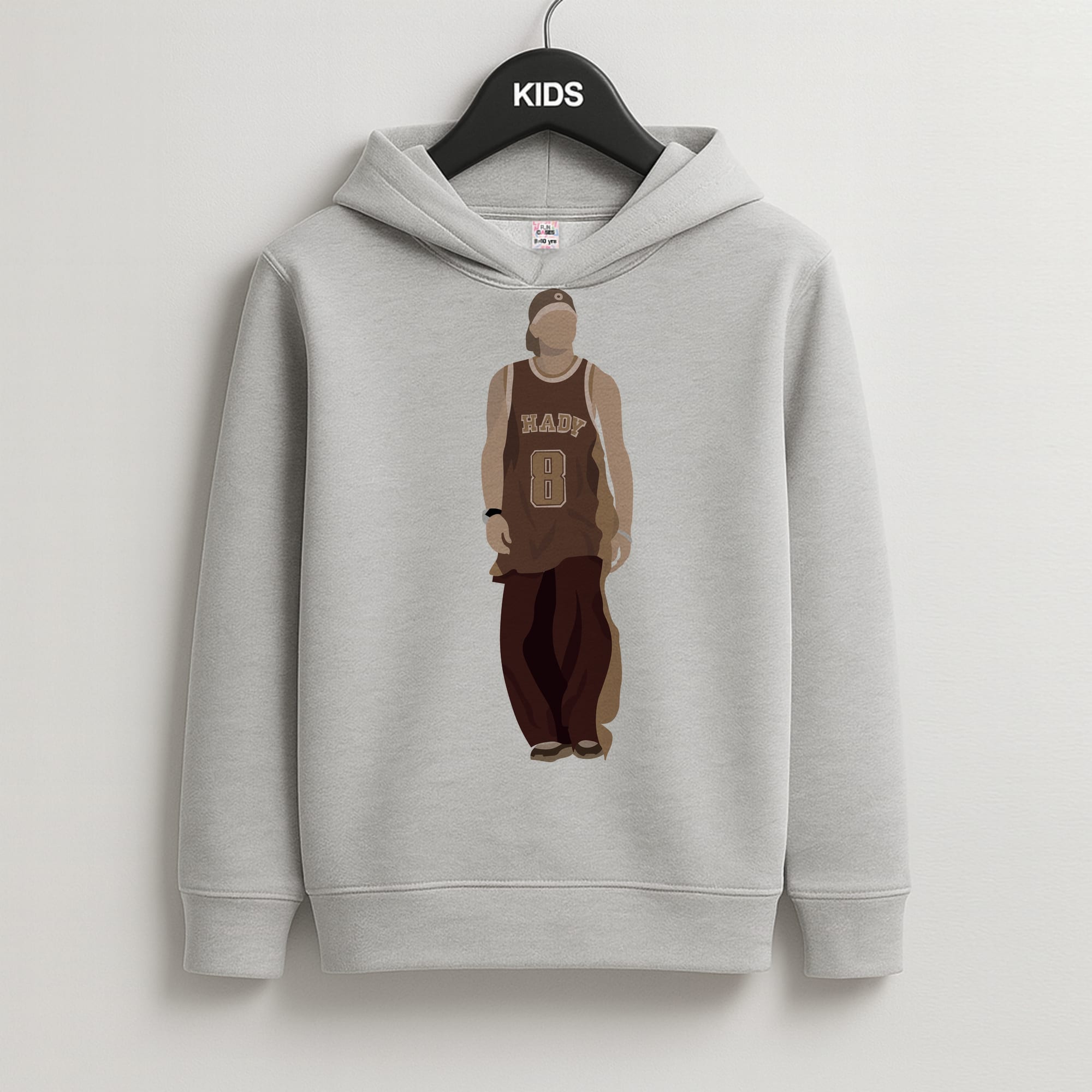 Jersey Kids Grey Hoodie