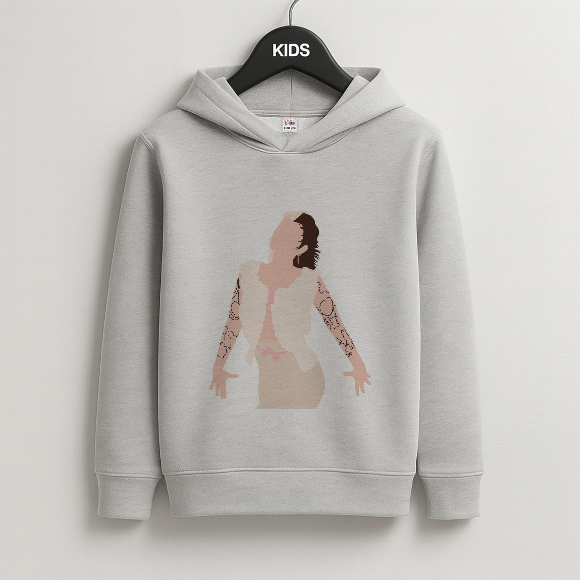 Hearts Kids Grey Hoodie