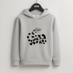 Sandworm - Beetle Halloween Kids Grey Hoodie