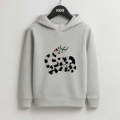 Sandworm - Beetle Halloween Kids Grey Hoodie