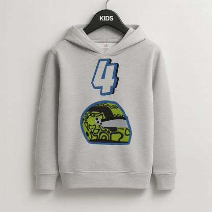 Helmet 4 Kids Grey Hoodie