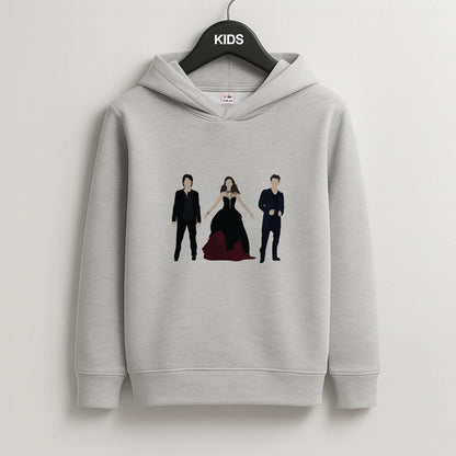 Pose - VD Kids Grey Hoodie