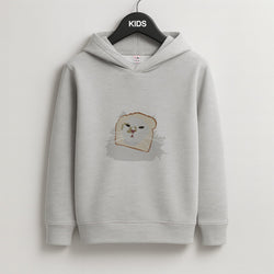 Silly Cat - Cats Kids Grey Hoodie