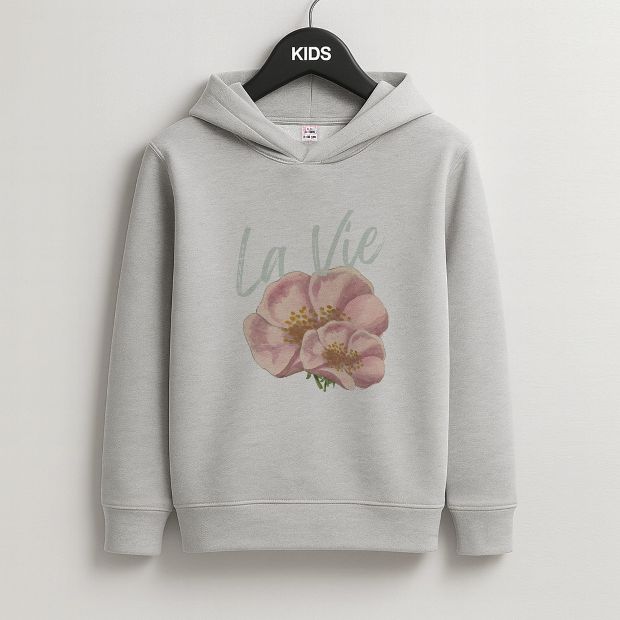 La Vie Kids Grey Hoodie