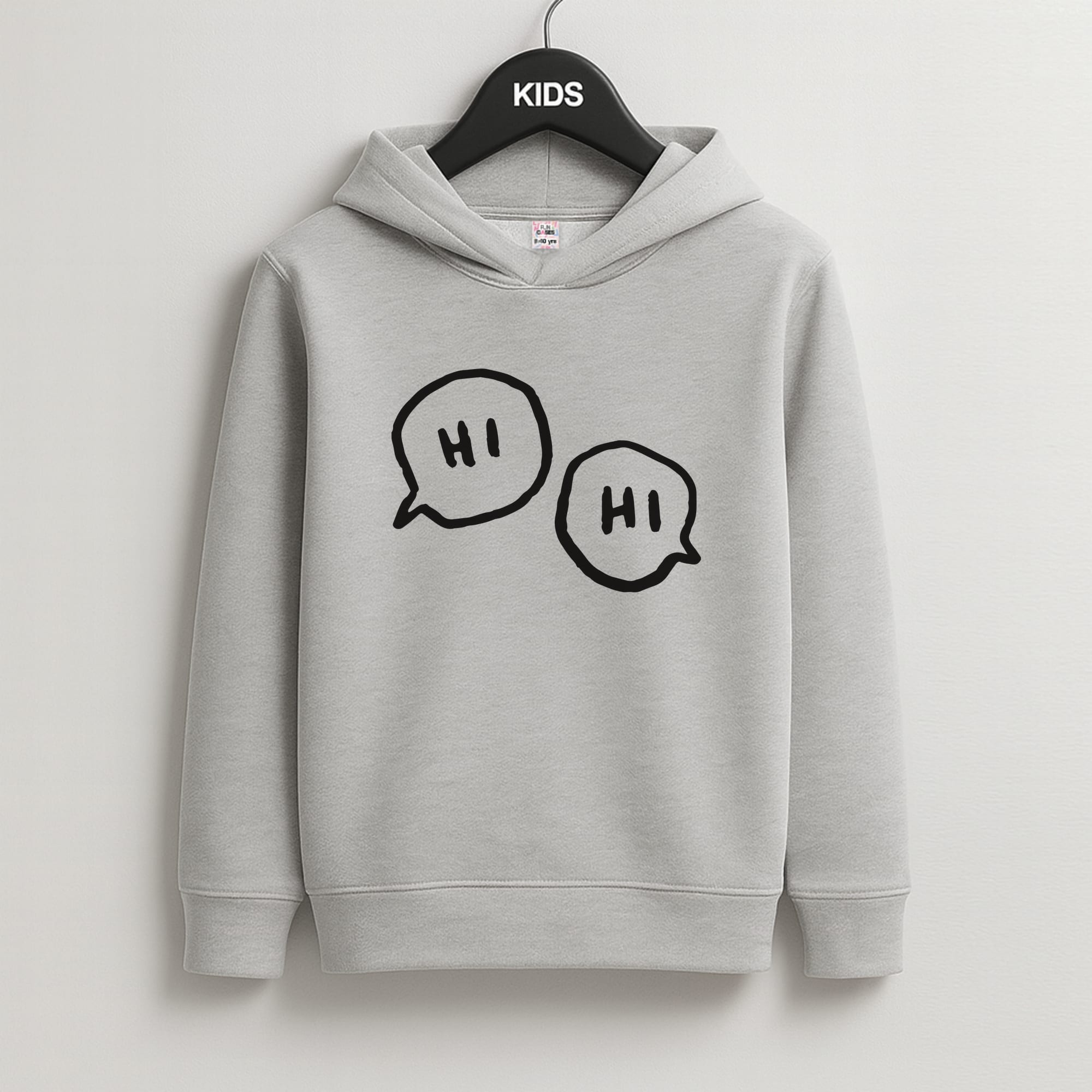 Hi Hi - Heart TV Kids Hoodie