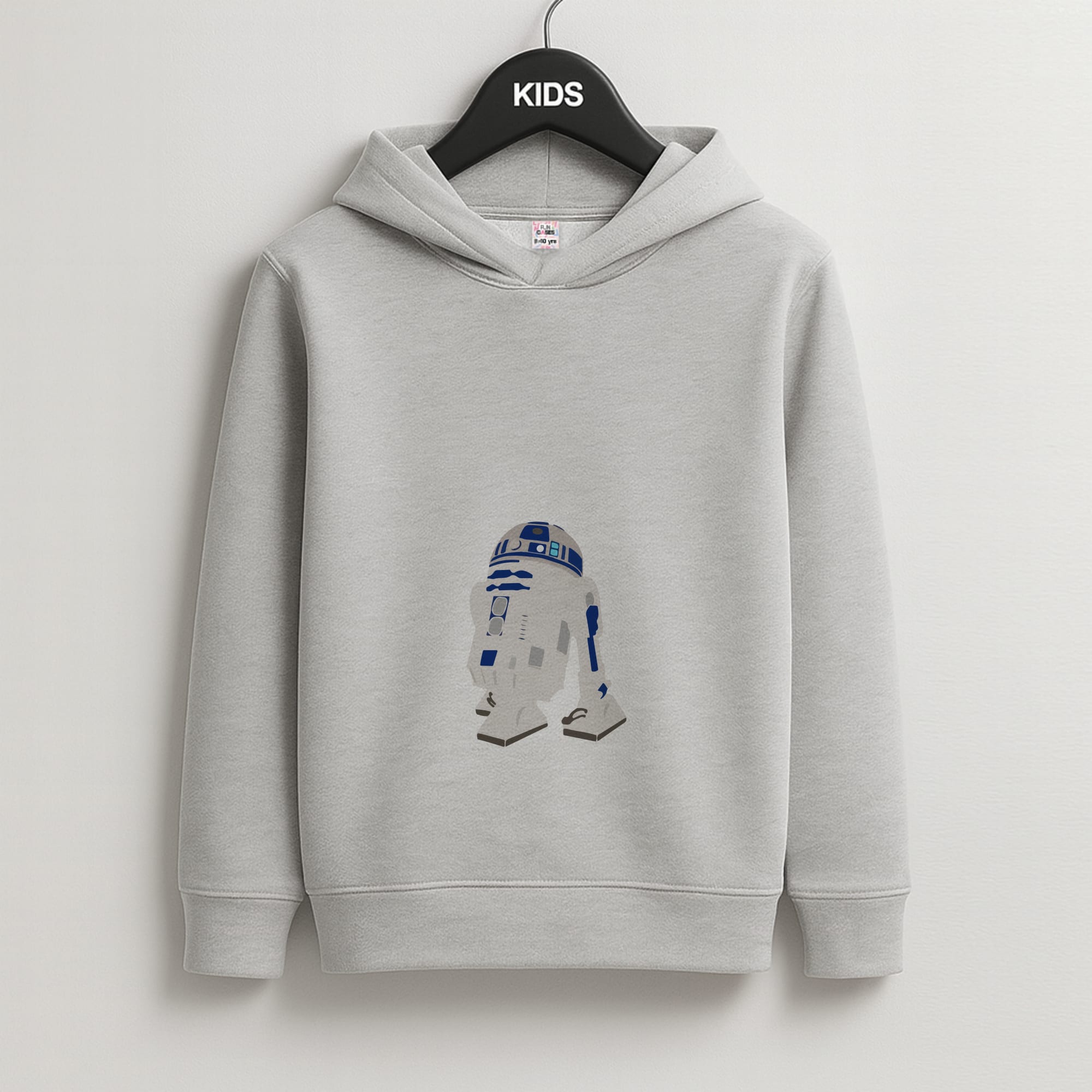 R2D2 Kids Grey Hoodie