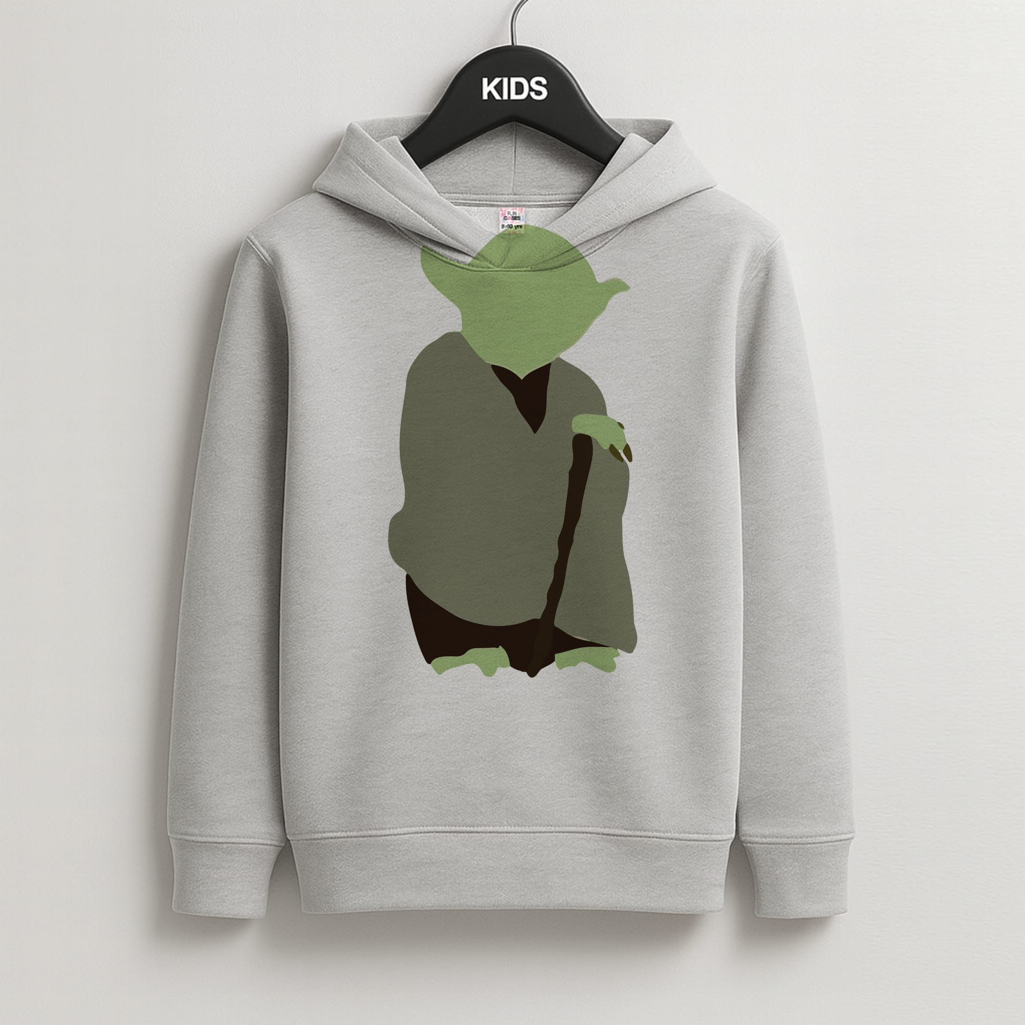Yoda Faceless Kids Hoodie