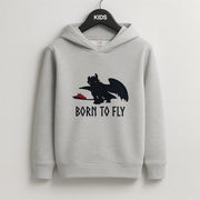 Dragon Born To Fly Kids Hoodie 2