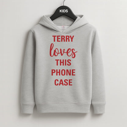Terry Loves This Phone Case - Brooklyn Nine-Nine Kids Grey Hoodie