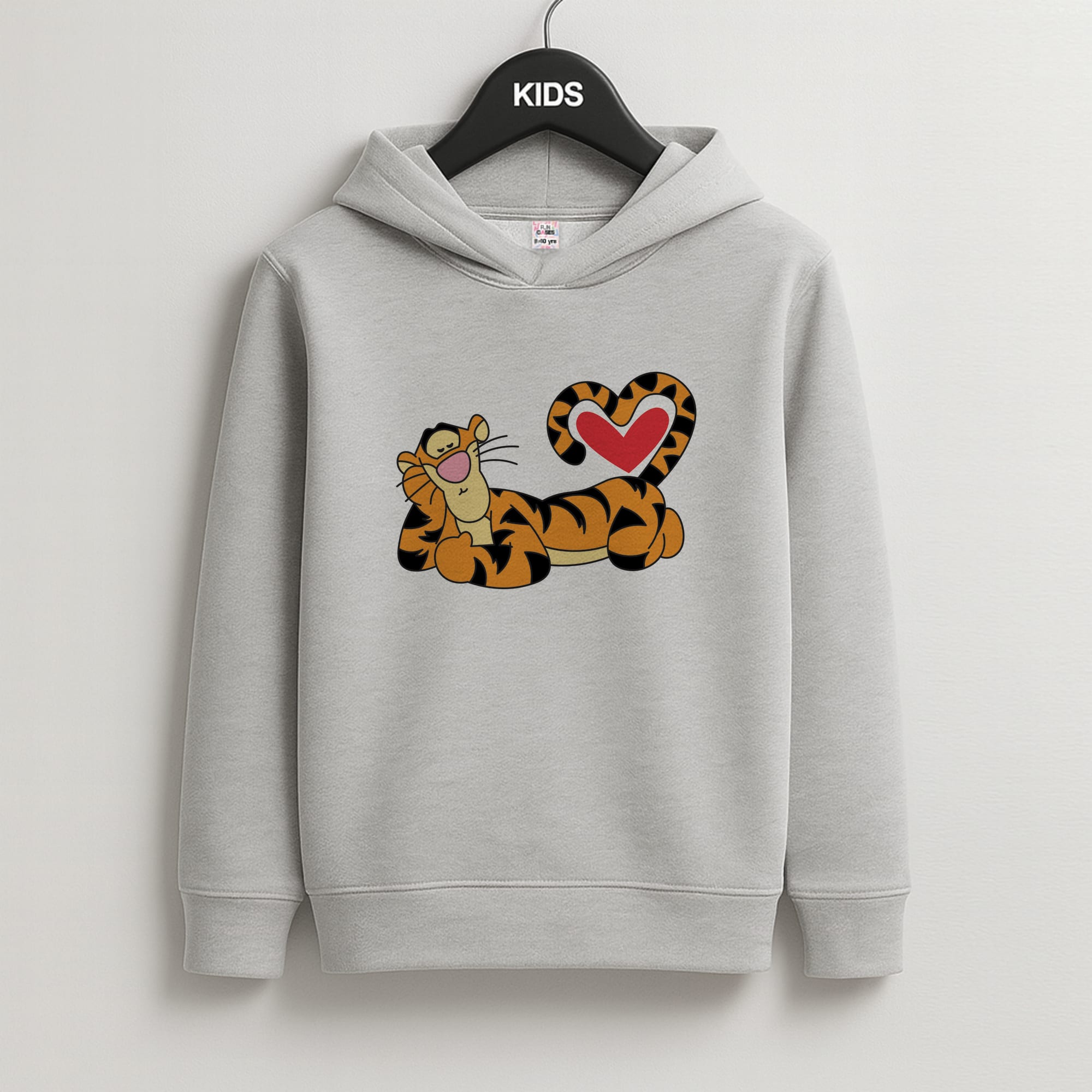 Tiger Valentine's Kids Hoodie