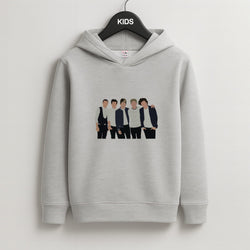 Old Members Kids Grey Hoodie