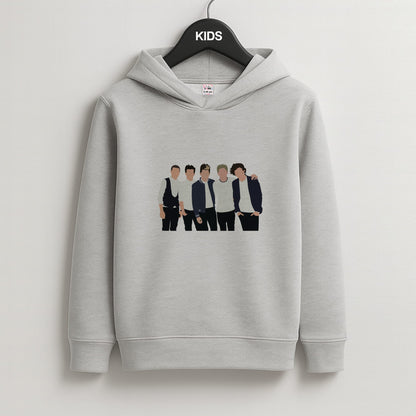 Old Members Kids Grey Hoodie