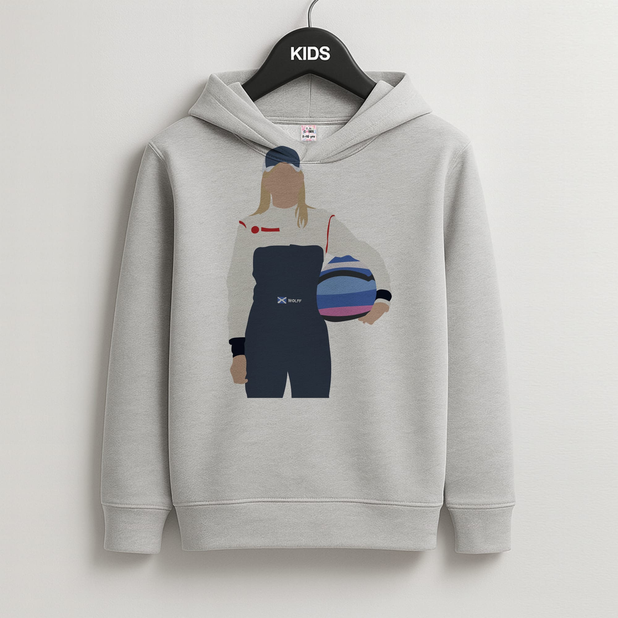 Wolf - F1 Kids Hoodie