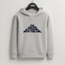 The Sarcasm Is Strong With This One Kids Hoodie