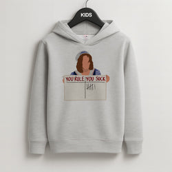 You Suck Tally Kids Hoodie