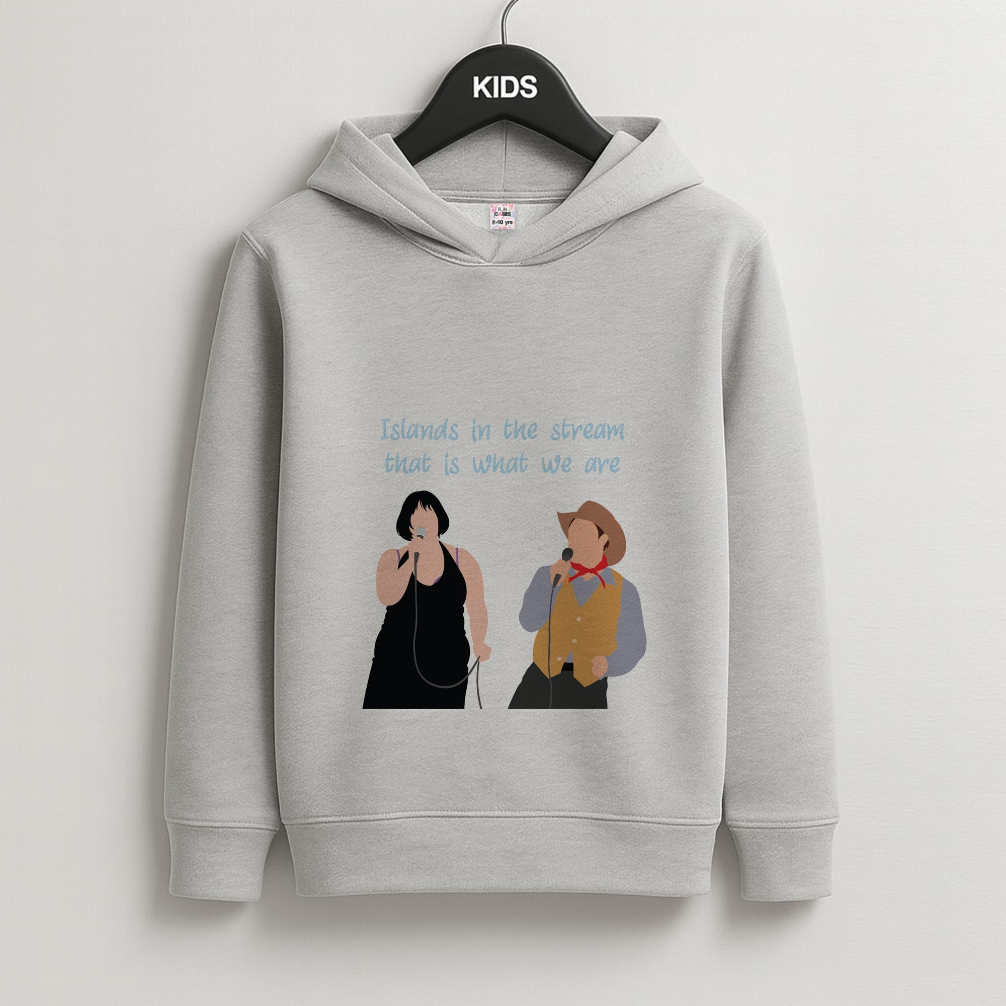 Singing Kids Grey Hoodie