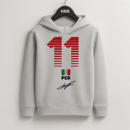 Perez - F1 Kids Grey Hoodie