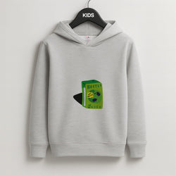 Juice - Beetle Halloween Kids Grey Hoodie