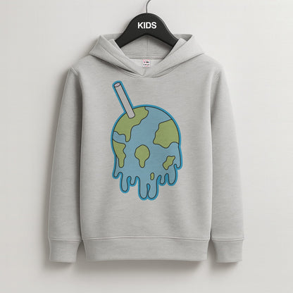 Straw - Juice Kids Grey Hoodie