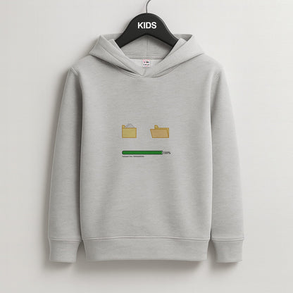 File upload - Among Gaming Kids Grey Hoodie