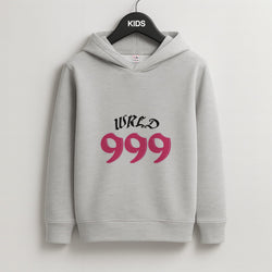 WRLD 999 - Juice Kids Grey Hoodie