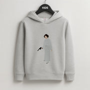 Leia Faceless With Gun Kids Hoodie 2
