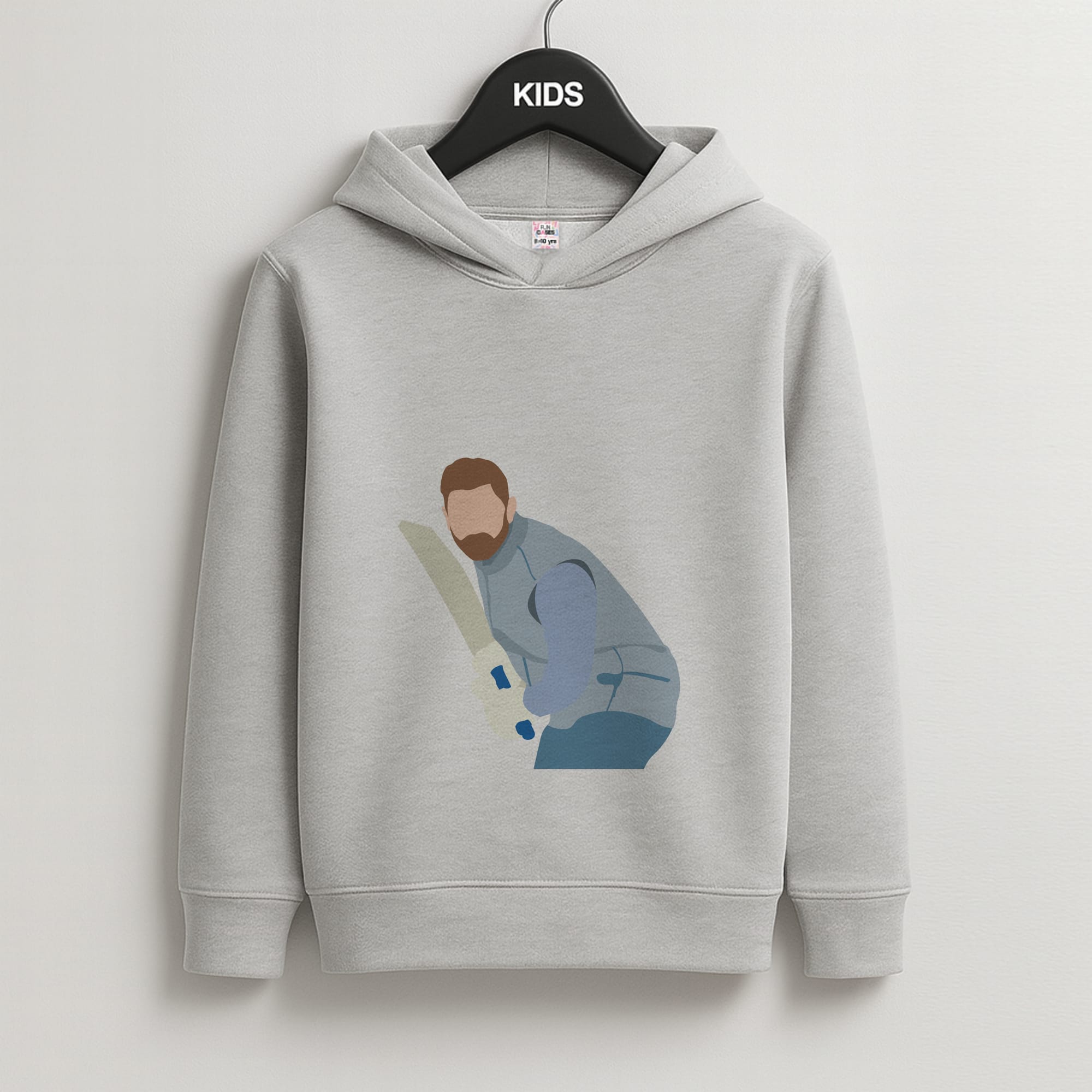 Bairstow - Cricket Kids Grey Hoodie