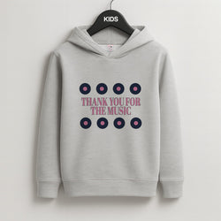 Thank You For The Music - Mamma Mia Kids Grey Hoodie