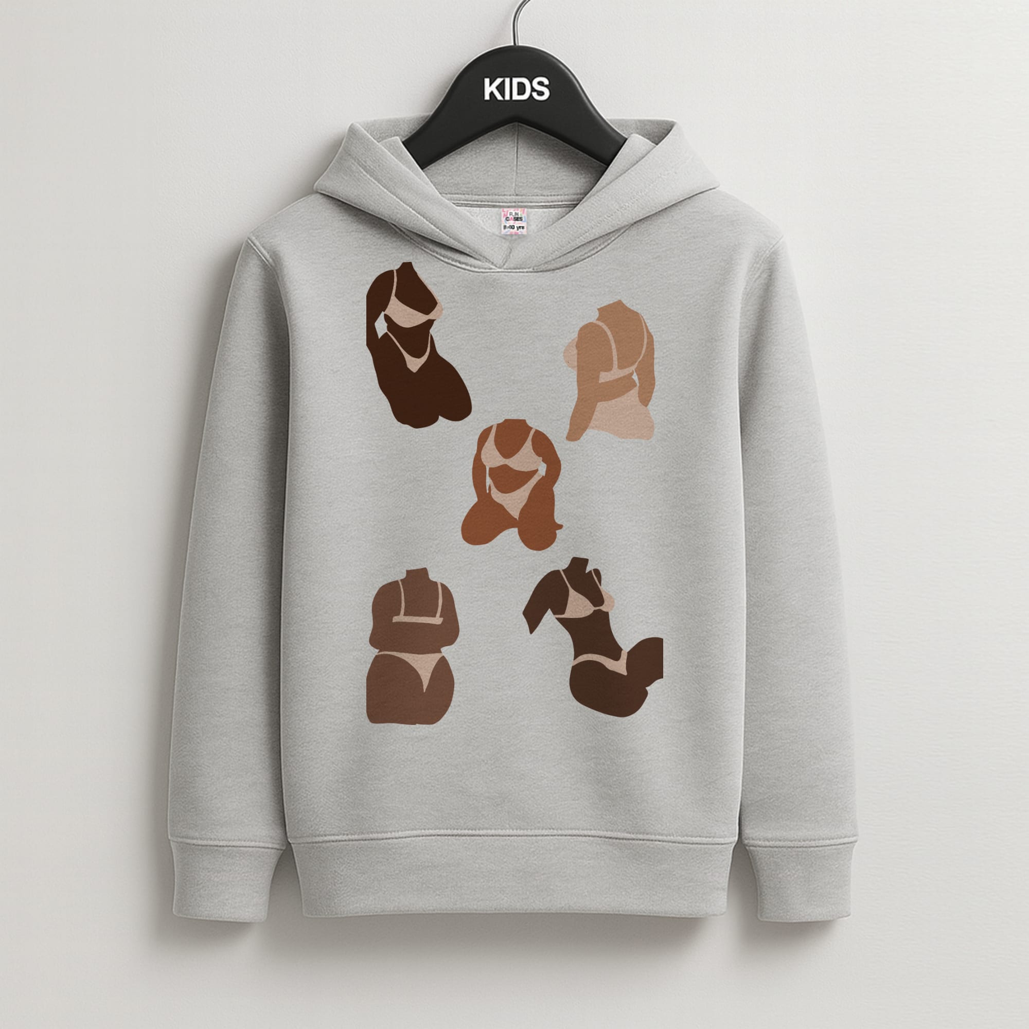 Undewear Kids Grey Hoodie