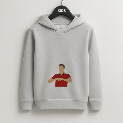 Van Persie - Football Kids Grey Hoodie