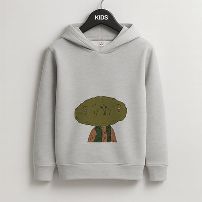 Nugget Man Kids Grey Hoodie