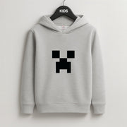 Creeper Face - Mining Kids Hoodie 2